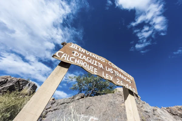 Cachi Adentro di Salta, Argentina utara — Stok Foto