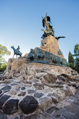 Cerro de la gloria anıt mendoza, Arjantin.