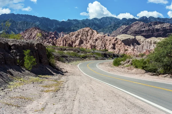 Quebrada de las conchas, salta, Βόρεια Αργεντινή — Φωτογραφία Αρχείου