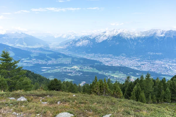 Patscherkofel peak nær Innsbruck, Tyrol, Østrig . - Stock-foto