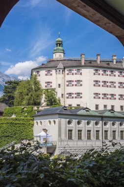 Ambras Castle near Innsbruck, Austria. clipart