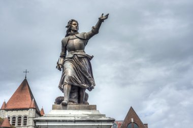 Marie-christine de lalaing içinde tournai, Belçika.