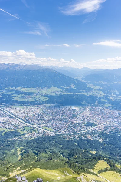 Nordkette berg in Tirol, innsbruck, Oostenrijk. — Stockfoto