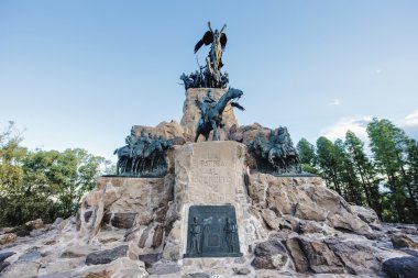Cerro de la gloria anıt mendoza, Arjantin.