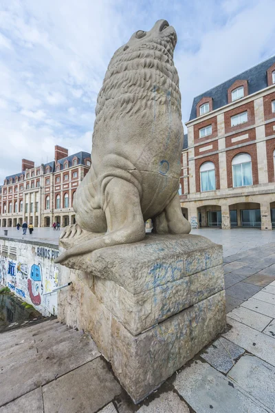 Hotel Sea lion w mar del plata, buenos aires, Argentyna — Zdjęcie stockowe