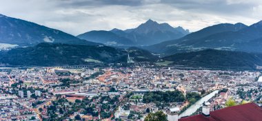 nordkette dağ tyrol, Innsbruck, Avusturya.