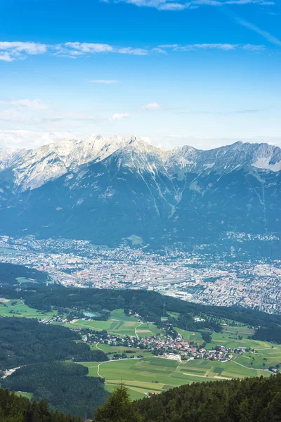 Patscherkofel piek in de buurt van innsbruck, Tirol, Oostenrijk. — Stockfoto