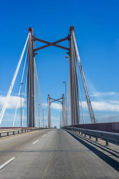 Zarate brazo largo ponte, entre Ríos, argentina — Fotografia de Stock