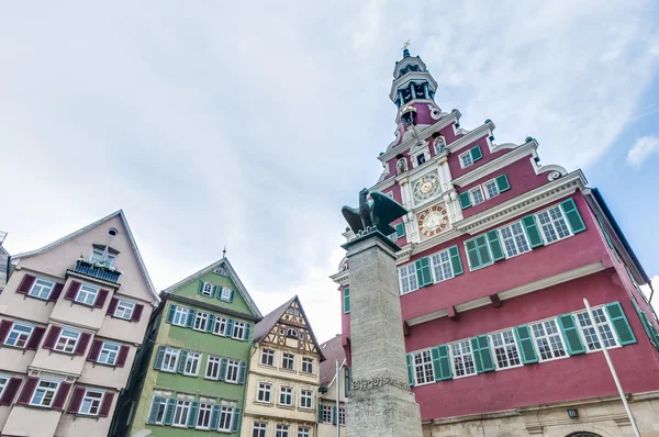 Eski belediye binası içinde esslingen am nechar, Almanya — Stok fotoğraf