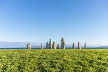 Dikilitaş park coruna, Galiçya, İspanya