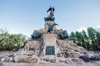 Cerro de la gloria anıt mendoza, Arjantin.