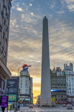 buenos aires Dikilitaşı (el obelisco).