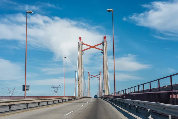 Zarate brazo largo ponte, entre Ríos, argentina — Fotografia de Stock