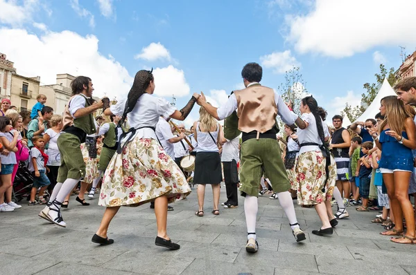 Cercavila festa major de vilafranca del penedes — Fotografia de Stock