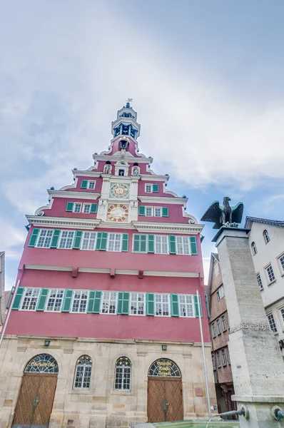 Oude stadhuis in esslingen am nechar, Duitsland — Stockfoto