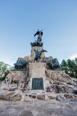 Cerro de la gloria anıt mendoza, Arjantin.