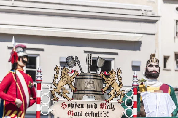 ザルツブルク、オーストリアでザルツブルク州 dult festzug — ストック写真