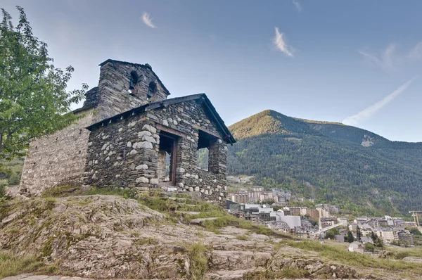 Sant Roma de les Bons na Encamp, Andorra — Stock fotografie