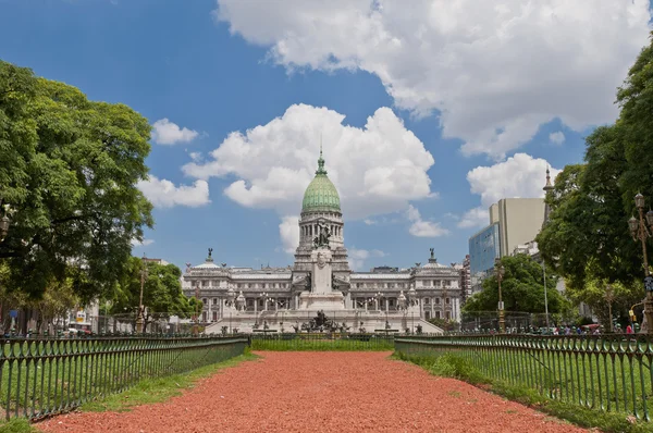 Kongres náměstí v Buenos Aires, Argentina — Stock fotografie