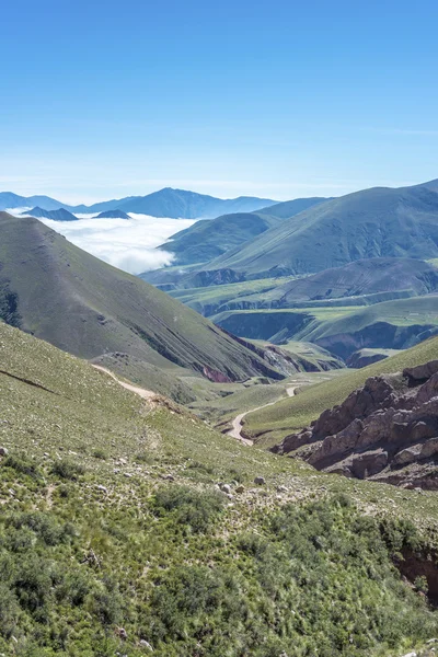 Route 13 nach Iruya in der Provinz Salta, Argentinien — Stockfoto