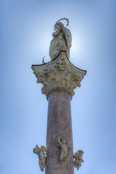 Saint anne kolumna w innsbruck, austria. — Zdjęcie stockowe