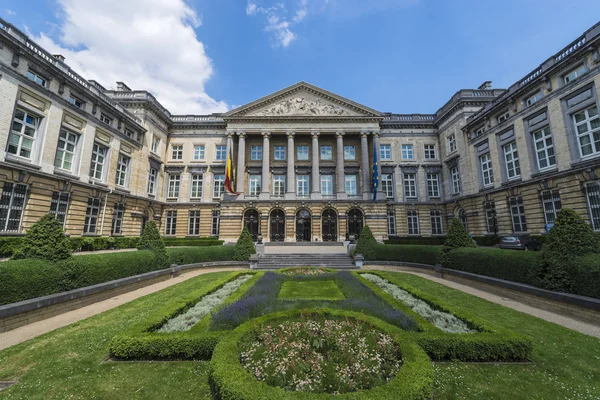 Федеральний парламент Бельгії в Брюсселі. — стокове фото