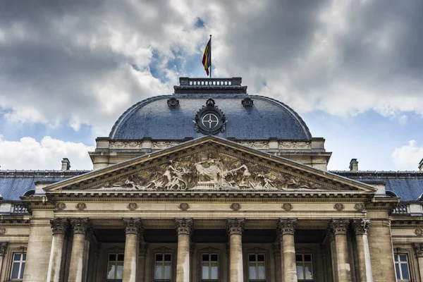 Královský palác v Bruselu v Belgii. — Stock fotografie