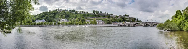 Düşmesi köprü Namur, Belçika — Stok fotoğraf