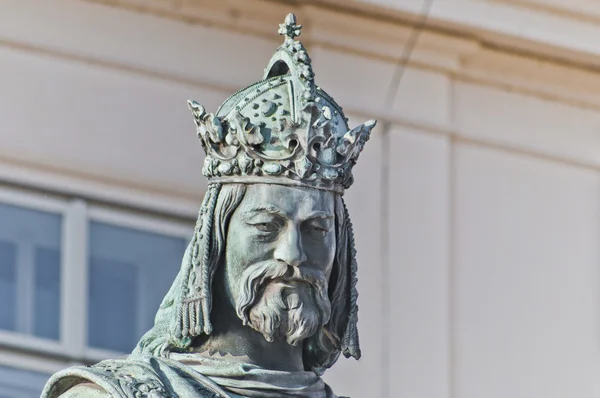 Charles iv staty — Stockfoto