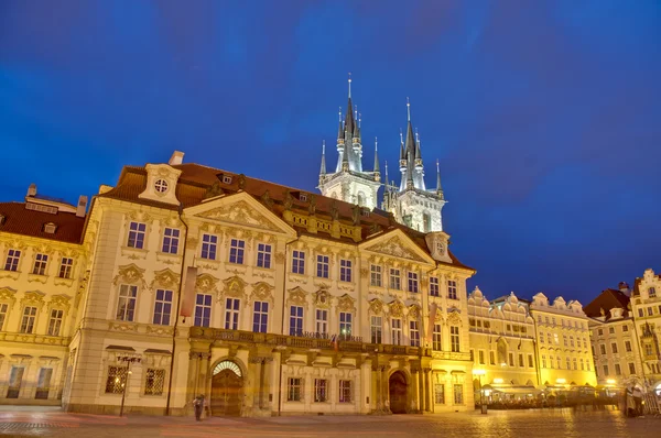 Goltz Kinsky Palace w Praga — Zdjęcie stockowe