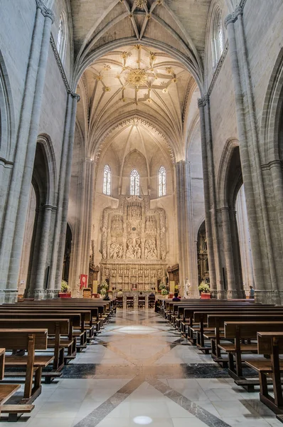 Santa Maria Katedrali, Huesca, İspanya — Stok fotoğraf