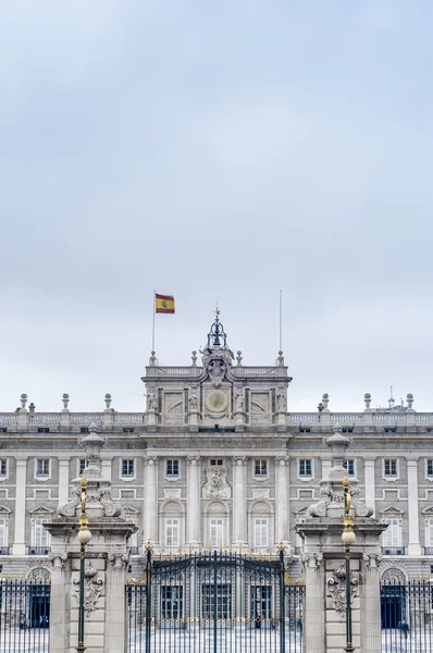 Madrid Kraliyet Sarayı, İspanya. — Stok fotoğraf