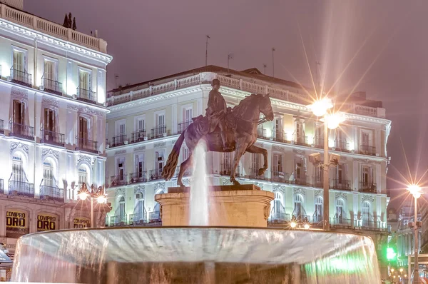 Статуя Карлоса III в Мадриде, Испания . — стоковое фото