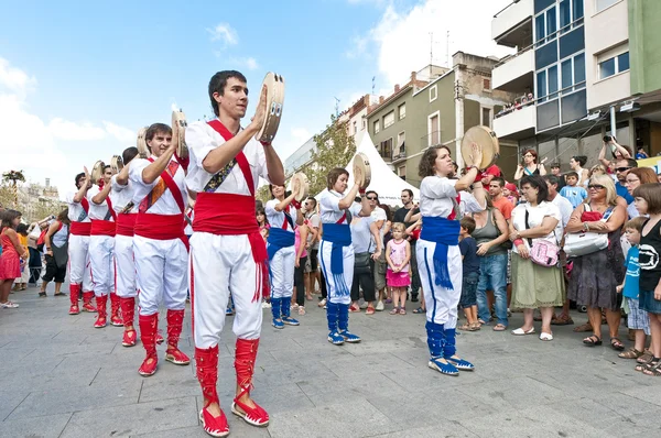 Cercavila festa major de vilafranca del penedes — Fotografia de Stock