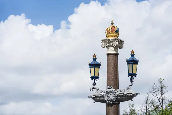 Blauwbrug (Ponte Blu) ad Amsterdam, Paesi Bassi . — Foto Stock