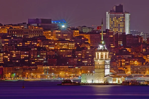 Maiden or Leander's Tower at Istanbul — Stock Photo, Image