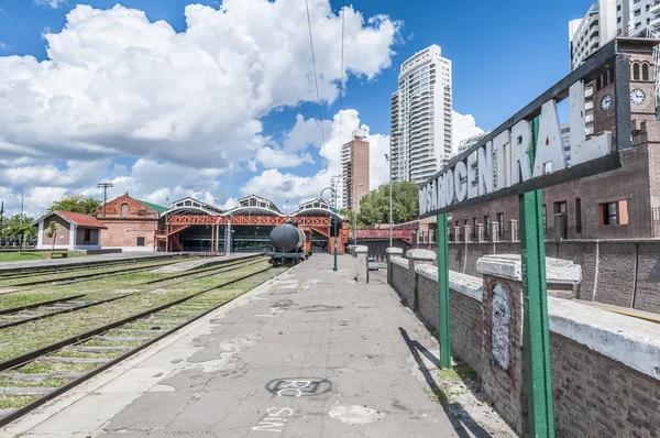 Eski Rosario Central ana tren istasyonuna Rosario. — Stok fotoğraf