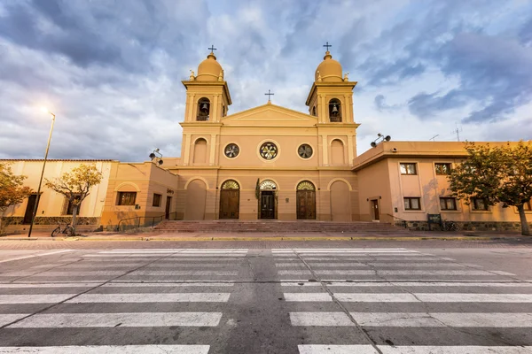 Kościół w mieście cafayate w salta, Argentyna. — Zdjęcie stockowe