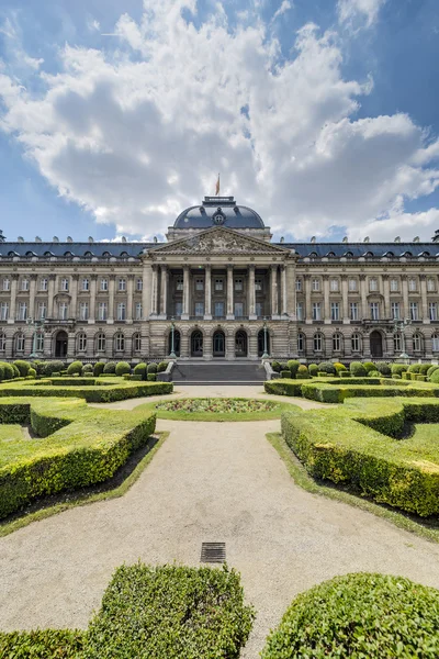 Palácio Real de Bruxelas na Bélgica . — Fotografia de Stock