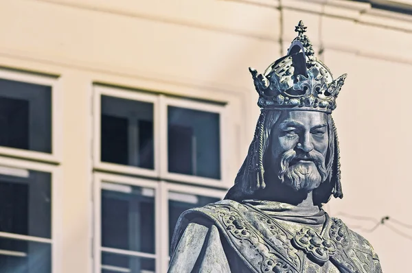 Charles iv staty — Stockfoto