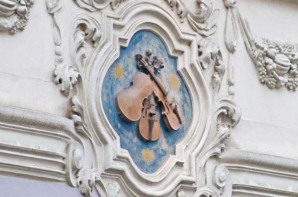 Casa ai Tre Violinisti a Praga — Foto Stock