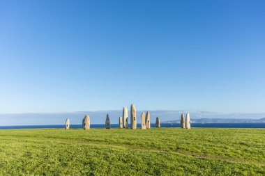Dikilitaş park coruna, Galiçya, İspanya