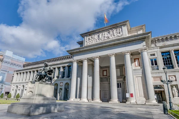 Museo del Prado a Madrid, Spagna Immagini Stock Royalty Free