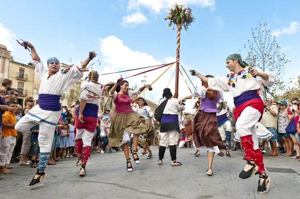 Cercavila Festa Maggiore Vilafranca del Penedes — Foto Stock