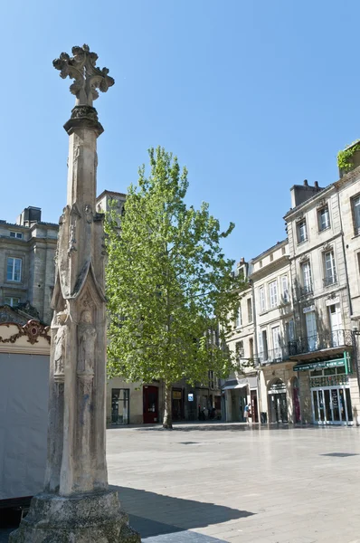 Saint Project square at Bordeaux, France — Stock Photo, Image