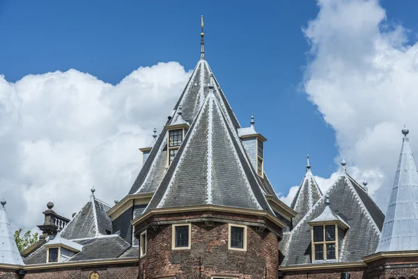 Neuer markt in amsterdam, niederland — Stockfoto