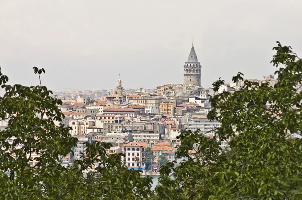 Galata Tower in Istanbul — Stock Photo, Image