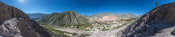 Kullen av sju färger i jujuy, argentina. — Stockfoto