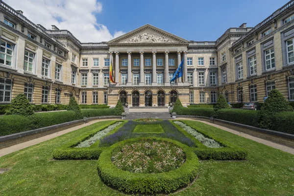 Федеральний парламент Бельгії в Брюсселі. — стокове фото