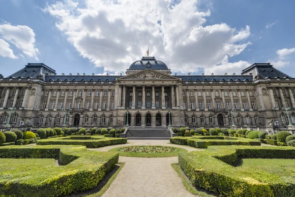 Královský palác v Bruselu v Belgii. — Stock fotografie